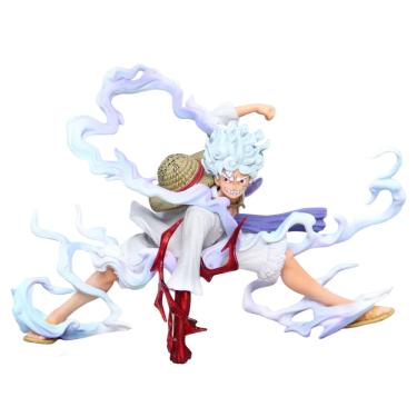 Imagem de Figura de anime One Piece Luffy Gear 5 PVC 15cm