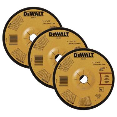 Imagem de Rebolo DeWalt DW4547 de Alto Desempenho - Pacote com 3 Unidades
