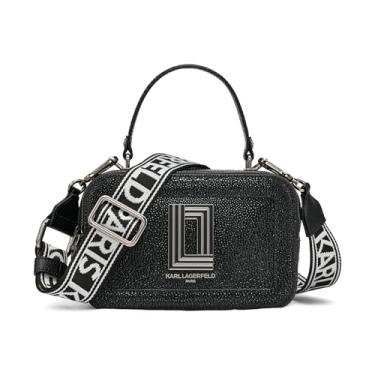 Imagem de Karl Lagerfeld Bolsa transversal Paris Simone, preta