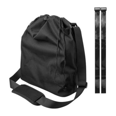 Imagem de rockible Bolsa de transporte para halteres, esportiva, leve, com alça ajustável, para academia, treino, fitness, camping