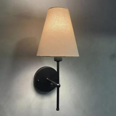 Imagem de Arandela de Parede Clássico alumínio e bivolt Com Interruptor e Cúpula