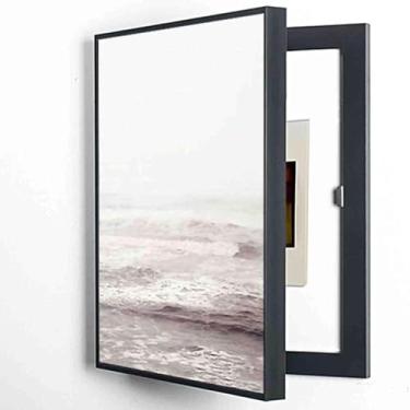 Imagem de Tampa Do Contador Da Caixa Elétrica Decoração Moderna Caixa Medidor Elétrico Criativo Caixa Tampa Simples Contadores Decoração Ocultar Pinturas Caixa De Interruptores C, P, W50*H60cm