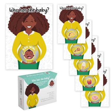 Imagem de Party Hearty Baby Shower Games for Girl and Boy, 40 Emoji Scratch Off Lottery Tickets, Baby Games Ideas, Scratch Off Game