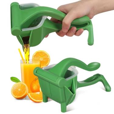 Imagem de MUCKLILY Espremedor manual de frutas e legumes, espremedor de frutas e legumes, espremedor cítrico para limão e romã