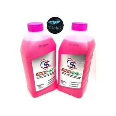 Imagem de 02 Litros de Aditivo para Radiador Rosa - SL PLUS