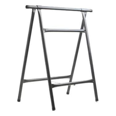 Imagem de Cavalete Metálico 80cm Multiuso Tubo 32mm Suporta 100kg - Genérico