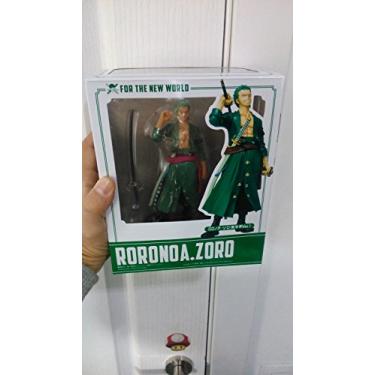 Imagem de Bandai One Piece Roronoa Zoro Figuarts Zero New World Version Action Figure