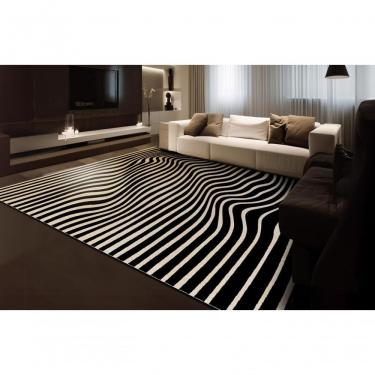 Imagem de Passadeira Marbella Elite Cyclone Black Dunas 060x230 Cm