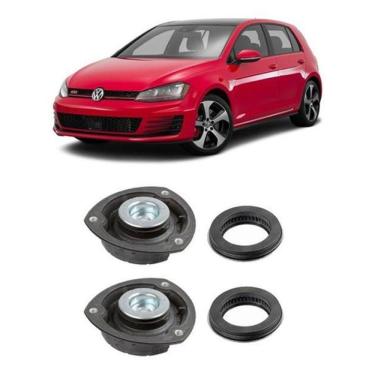 Imagem de Par Rolamento + Coxim Amortecedor Dianteiro Golf 2013 A 2019