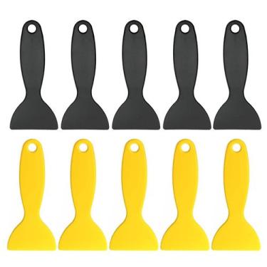 Imagem de Raspadores de tinta Lankki, espátula de plástico, 10 unidades para imp