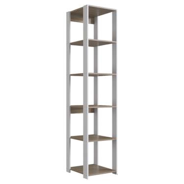 Imagem de Estante Livreiro 183cm 05 Prateleiras Branco Montana PRODDY