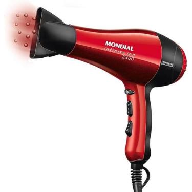 Imagem de Secador Infinity 2500 Mondial SC12 Vermelho e Preto 127V, 110V