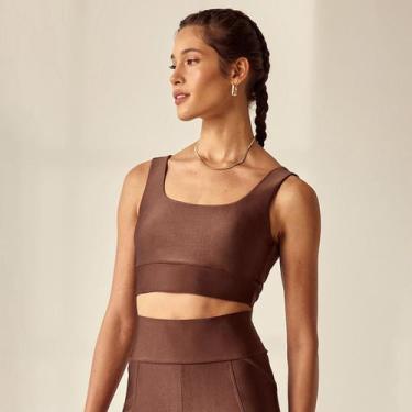 Imagem de Top Hope Comfort Com Bojo Feminino, Marrom, M
