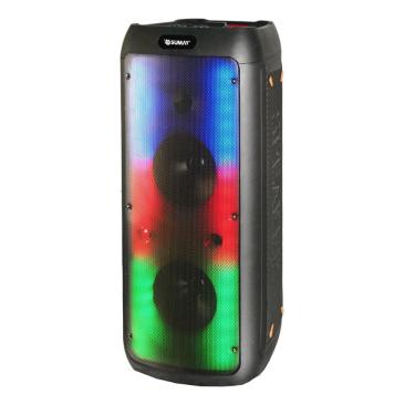 Imagem de Caixa De Som Portatil Sumay SM-CAP 39 Light Box com Controle Bluetooth LED`s HD 800W RMS