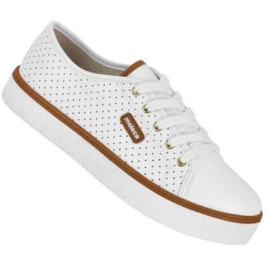 Imagem de Tenis Moleca 5712.205 Feminino, Branco, 36