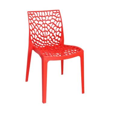 Imagem de Cadeira Gruvyer Vermelho Fratini