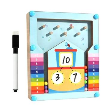 Imagem de KiBcsLic Brinquedos de aprendizagem de matemática para crianças, ferramenta de ensino, adição educacional de jardim de infância, subtração, decomposição de, S