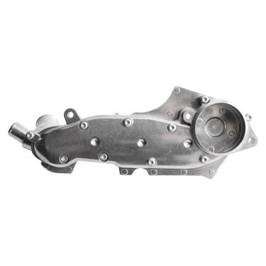 Imagem de MITZONE Novo conjunto de carcaça de termostato de alumínio compatível com Volkswagen Passat Audi Allroad Quattro 2001-2004 A6 Quattro 2.7L 2.8L V6 078121121K