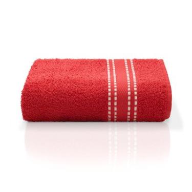 Imagem de TOALHA DE BANHO LINEA VERMELHO CAMESA