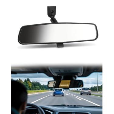 Imagem de Espelho retrovisor interno 26 cm adequado para Ford F-150 F-250 F-350 F-450 F-550 Super Duty Focus Explorer Fusion Fiesta Bronco Taurus Expedition Edge Maverick 1999-2024 Espelho retrovisor frontal