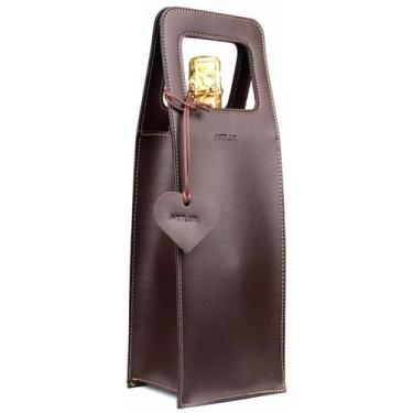 Imagem de Porta Vinho Individual Premium Artlux PV003, Café