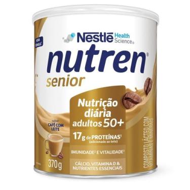 Imagem de Complemento Alimentar Nutren Senior Café com Leite 370g