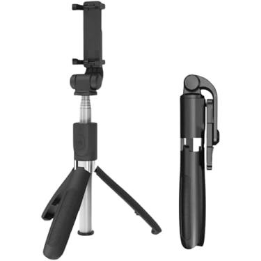 Imagem de Top Bastão Tripé Pau de Selfie Bluetooth 3 em 1 Dobrável 360º com Controle Remoto para Celular e Câmera – Selfie Stick Compacto Leve Ajustável para Vídeos, Fotos, Lives, Reuniões e Viagens