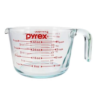 Imagem de Pyrex SYNCHKG039125 4 copos medidores, transparente com gráficos vermelhos