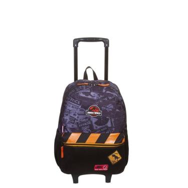 Imagem de Mochila de Rodinhas Sestini Grande Jurassic M Plus Preto-Masculino