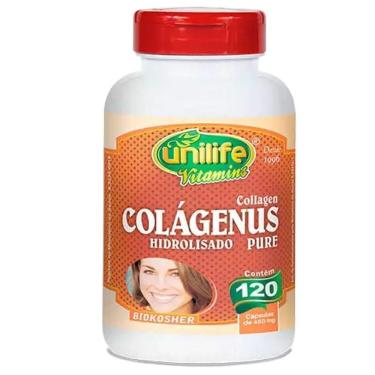 Imagem de Kit 2 Colágeno Hidrolisado Colágenus 120 Cápsulas Unilife