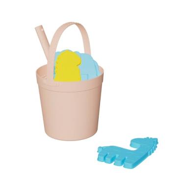 Imagem de Life Kit Brinquedos de Praia em Silicone Flexível para Crianças - Balde, Pá e Formas Divertidas - Durável, Portátil e Seguro para Areia e Água - para Viagens e Diversão ao Ar Livre