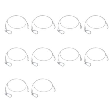 Imagem de Cabo de aço fio palco luz cordas segurança cabo equipamento barra led movendo cabeça par luz m 10 peças