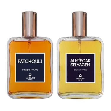Imagem de Essência do Brasil, Kit Perfume - Patchouli Clássico + Almíscar Selvagem 100ml