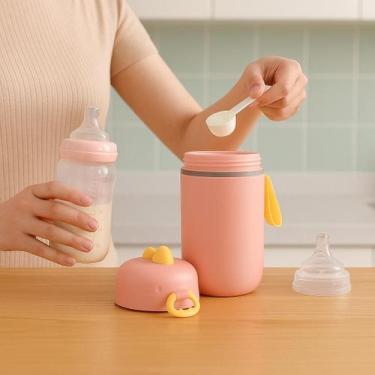Imagem de Pote Dosador de Leite em Pó Infantil com Colher Medidora Ros - Generic