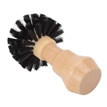 Imagem de AYNEFY Escova Portátil, Ferramenta de Limpeza de Nylon de Faia, Design Ergonômico, Eficiente para Uso Em Calcadeira e Moedor de café (#12)