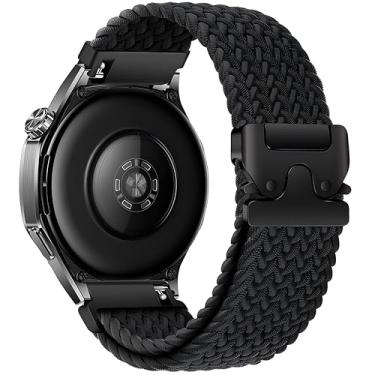 Imagem de LeyuBand Pulseiras de nylon de 22 mm para Amazfit Bip 5/Bip 6/GTR 4/GTR 3/pulseira de relógio feminino e masculino