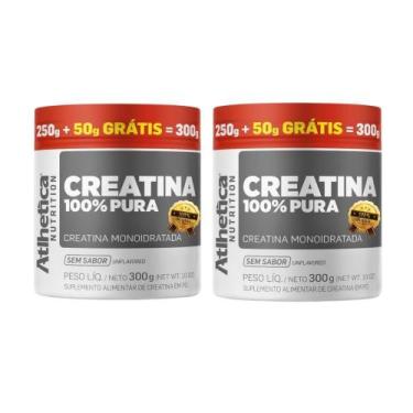 Imagem de Kit c/2 creatina 100% pure 250g+50 gratis - ATLHETICA
