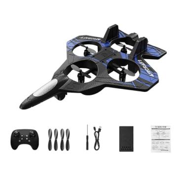 Imagem de Fenteer Avião de controle remoto, avião de controle remoto, de RC, RC para crianças, Azul