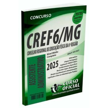 Imagem de Apostila Cref6 Cref - Mg Assistente Administrativo - Curso oficial