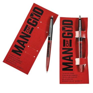 Imagem de Fun Express Canetas religiosas do Homem de Deus de 14 cm com cartão de apostila - 12 peças