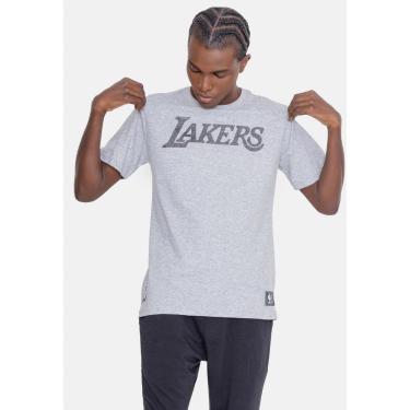 Imagem de Camiseta NBA Estampada Los Angeles Lakers Masculino-Masculino