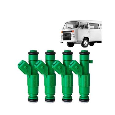 Imagem de Kit 4 Bicos Injetores para VW Kombi 1.4 8V Total Flex 2009 a 2013 - Motor EA111 BTJ