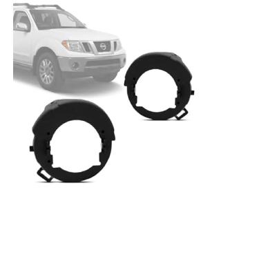 Imagem de Par Moldura Farol De Milha Frontier 2008 2009 2010 Até 2013