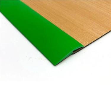 Imagem de GQQGSHOP Tira autoadesiva de transição de piso de carpete de 1,8 m, faixa limite para porta, acabamento de borda de carpete de piso, adequada para transições de limite com uma diferença de altura