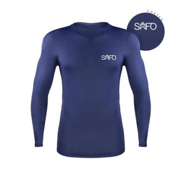 Imagem de Camisa Térmica Segunda Pele - SAFO MILITAR, Azul, P