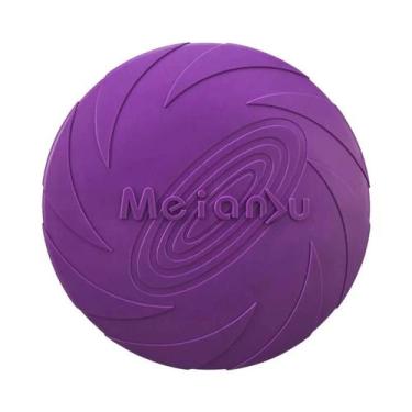 Imagem de Brinquedo De Cão Em Silicone Durável Disco Voador Reparável Resistente