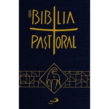 Imagem de BÍBLIA SAGRADA CATOLICA PASTORAL BOLSO CAPA CRISTAL PAULUS -  