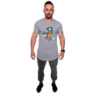 Imagem de Camiseta  Longline Kruger's Concept CHAVES CHAPOLIN - Masculino - GG -