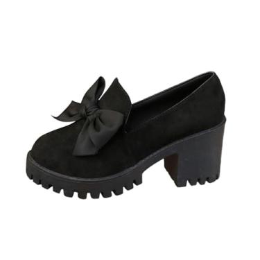 Imagem de Chinelo feminino casual outono inverno engraçado Halloween cachorro quente chinelos de casa moda interior, Preto, 38