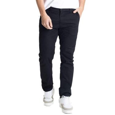 Imagem de Calça Sarja Sawary Slim - 280832 - preta 44-Masculino